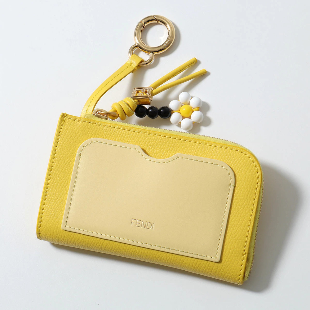 Fendi coin case Wallet card fragment wallet FF diamond GINESTRASORBETTO